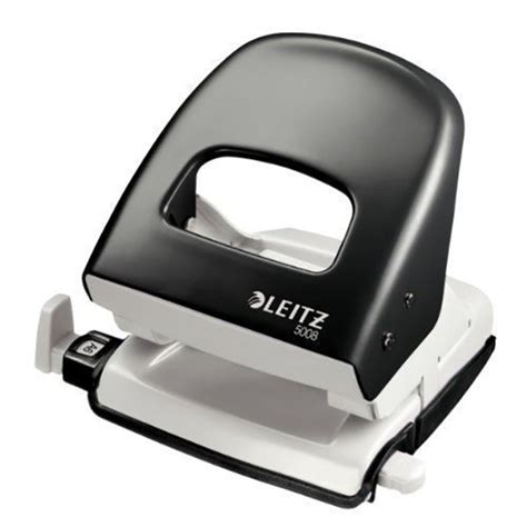 Buy Leitz 5008 30 Sheets Hole Puncher 30 Sheets Capacity Black Pc