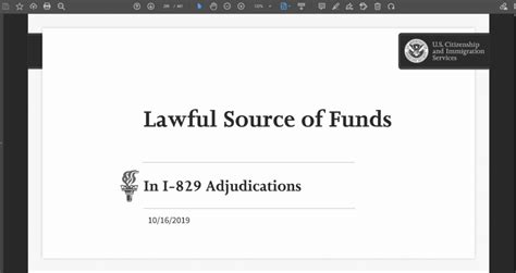 Aiia Foia Series Source Of Funds Review At I 829 Stage American