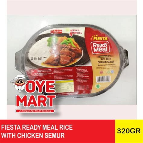 Jual Fiesta Ready Meal Rice With Chicken Semur Gr Nasi Dengan Semur