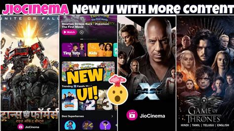 Fast X On JioCinema New UI Features On JioCinema Paramount Movies