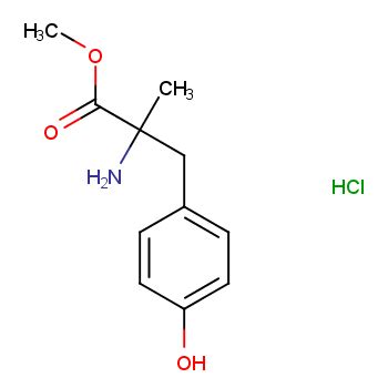 ALPHA METHYL DL TYROSINE METHYL ESTER HYDROCHLORIDE 7361 31 1 Wiki