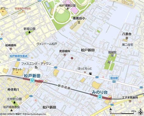 松戸新田第一町会集会所（松戸市文化・観光・イベント関連施設）の住所・地図｜マピオン電話帳