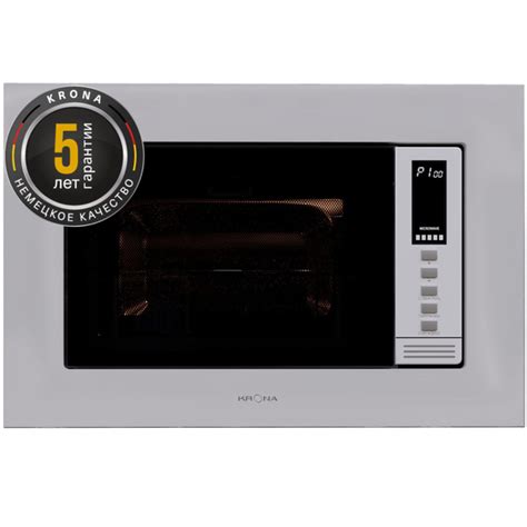 Микроволновая печь KRONA LAUNE 60 WH K встраиваемая белая (KRMW02 ...