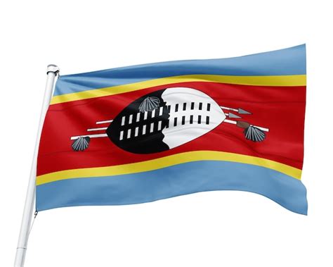 Bandera Del Pa S Africano De Eswatini Archivo Psd Premium