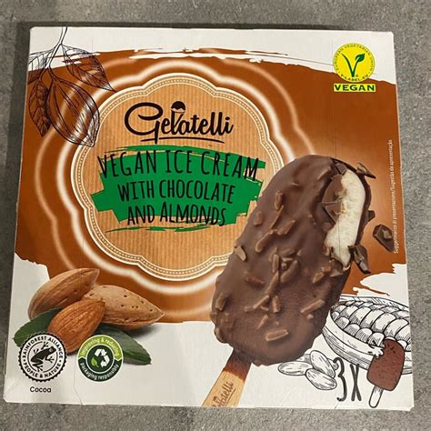 Gelatelli Vegan Ice Cream With Chocolate And Almonds Review Abillion