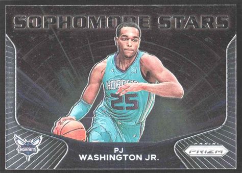 2020 21 Panini Prizm Sophomore Stars PJ Washington Jr Charlotte