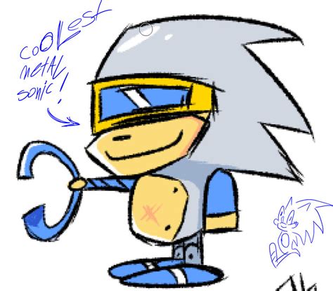 That One Metal Sonic from Sonic 2 8Bit by Raccoonjefferson on DeviantArt