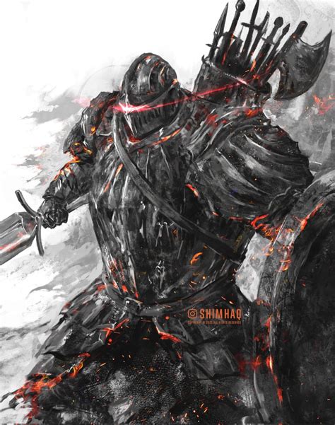 The Pursuer Dark Souls And 1 More Drawn By Shimhaq Danbooru