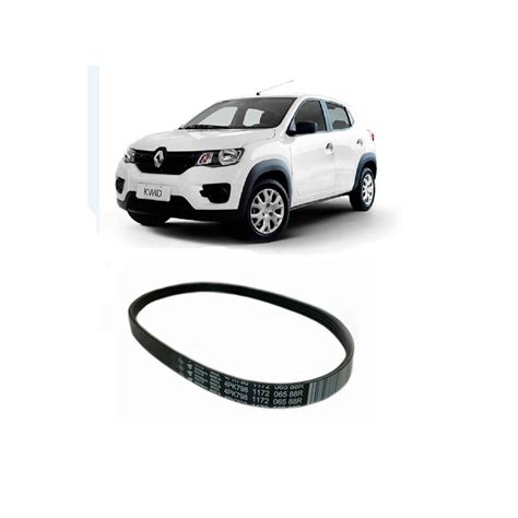 Correia do Alternador Kwid 1 0 12V 2017 até 2020 4PK798 RR Parts