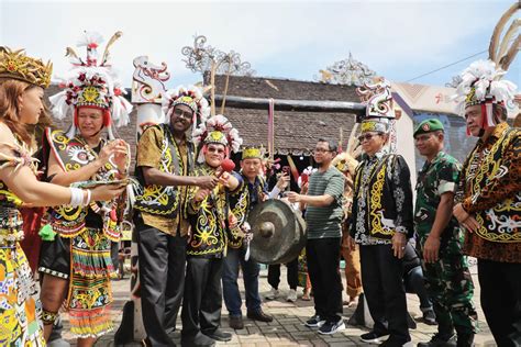 Kemenpora Dukung Dan Apresiasi Festival Budaya Dayak Kenyah Yang