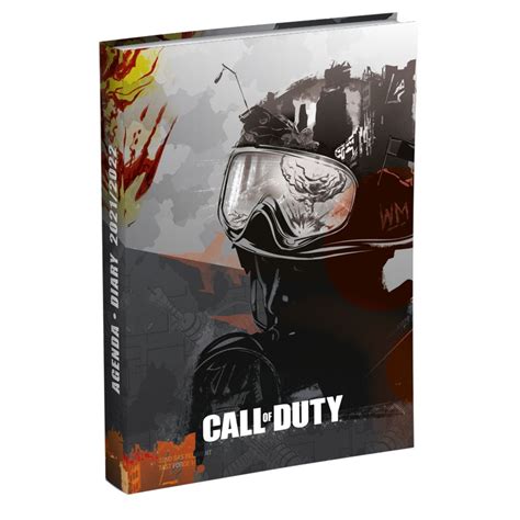 Agenda Scolaire Call Of Duty Personnage Avec Casque Et Lunettes 2021