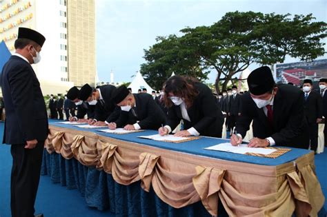 Kepala BP Batam Lantik Pejabat Struktural Dan Manajemen Di Lingkungan