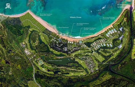 The St Regis Bahia Beach Resort Rio Grande Puerto Rico Resort Map