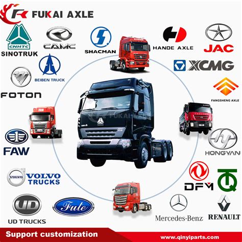 Truck Parts For Sinotruk HOWO Sitrak Haohan AC16 Shacman Delong FAW