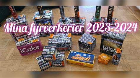 MINA FYRVERKERIER 2023 2024 Mycket Svea YouTube