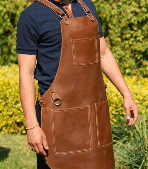 Restaurant Apron With Pockets Bartender Apron Barista Etsy