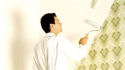 Tips For Painting Over Wallpaper In A Bathroom ShunShelter