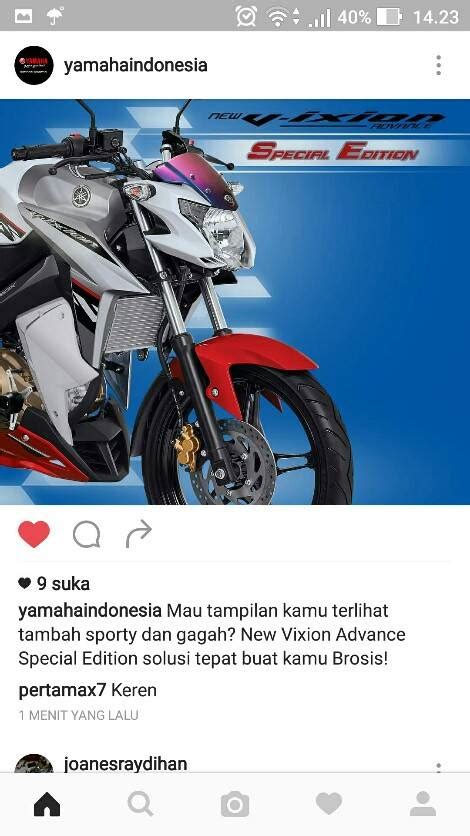 Ini Dia Yamaha New Vixion Advance Special Edition Harga Rp26 280 Juta