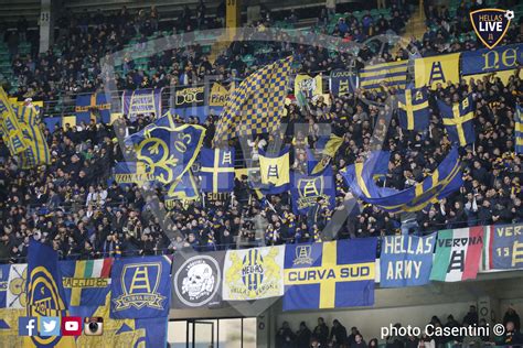 Hellas Verona Lazio Vicina Quota Settore Ospiti