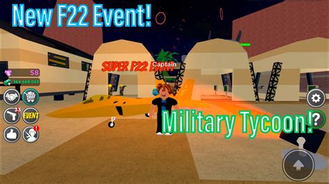 New F22 Event Military Tycoon Youtube