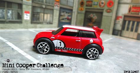 Garagem Hot Wheels Morris Mini Cooper Challenge