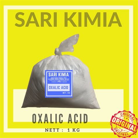 Jual Oxalic Acid Asam Oksalat Osasir 1 Kg Shopee Indonesia