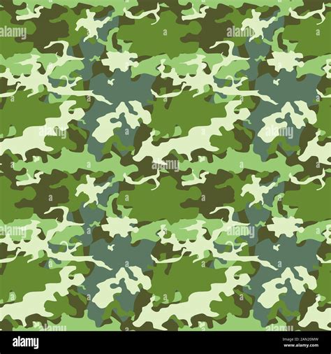 Una perfecta textura de camuflaje del ejército militar patrón de moda