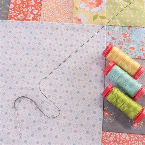 Gather your Hand Quilting supplies