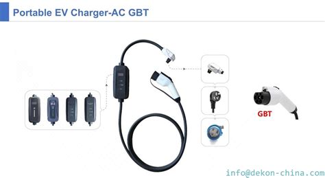 Gbt Mode Charger Kw Single Phase Adjustable Current Portable Ev