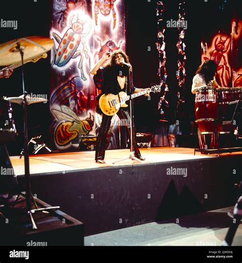 T Rex Britische Glam Rock Und Psychedelic Band Mit Sänger Marc Bolan