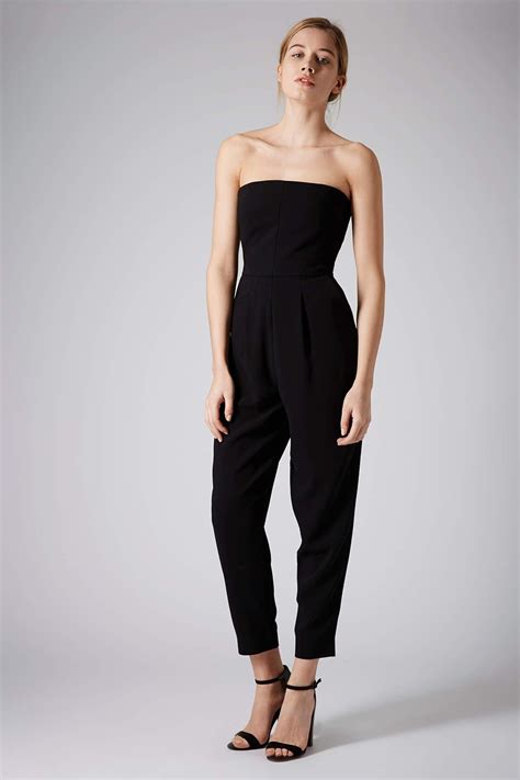 Love The Jumpsuits Bandeau Jumpsuit Strapless Jumpsuit Topshop Outfit