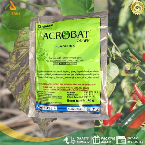 Jual Fungisida Acrobat Wp Gram Original