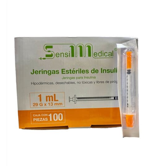 JERINGA PARA INSULINA1ML 1PZA Regiofarma Farmacia A Domicilio