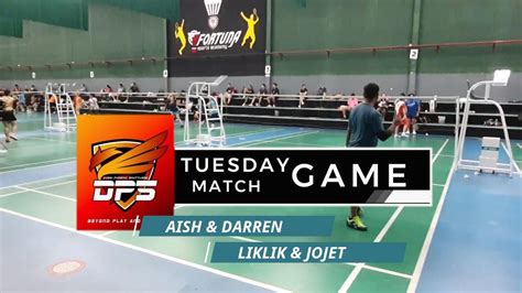 DPS TUESDAY MATCH GAME MEN S DOUBLES AISH DARREN VS LIKLIK JOJET