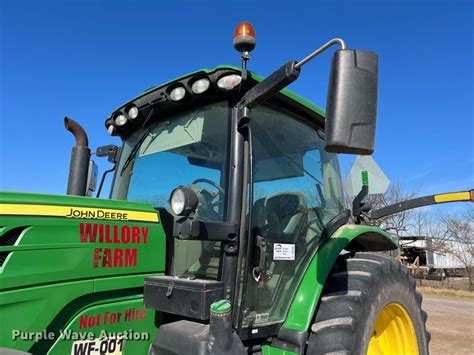 2019 John Deere 6155r Mfwd Tractor In Quemado Tx Item Ds2881 For Sale Purple Wave