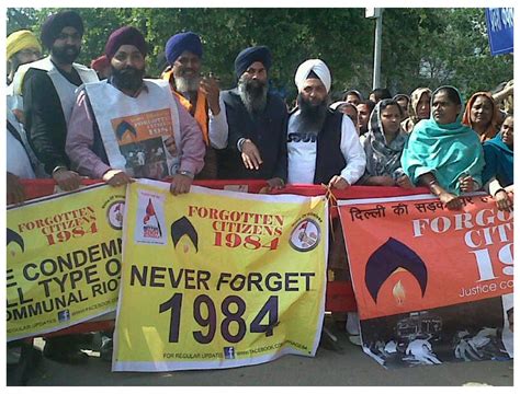 Sikh Genocide 1984 Survivors And Aissf To Protest Outside Sonia Gandhis House On March 09