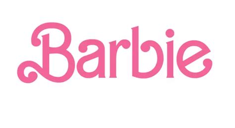 Large Barbie Movie Logo Vinyl Decal Sticker Choice Of 24 Colours 40cm