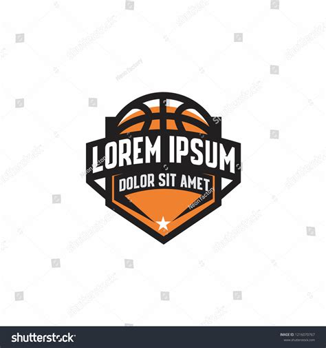 Basketball Badge Logo Icon Designs Vector 스톡 벡터로열티 프리 1216070767 Shutterstock