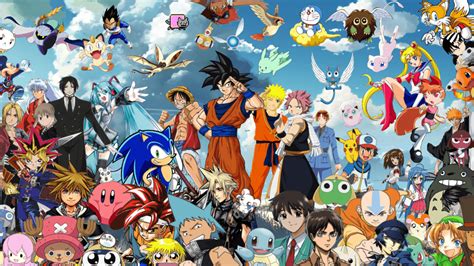 Anime Crossover Wallpapers - Top Free Anime Crossover Backgrounds ...