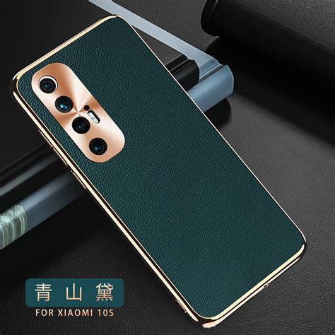 M2102j2sc小米10s手机壳新款真皮xiaomi Mi10s 5g Case摄像镜头全包mi10s5g版xm1os米十s潮牌2021年