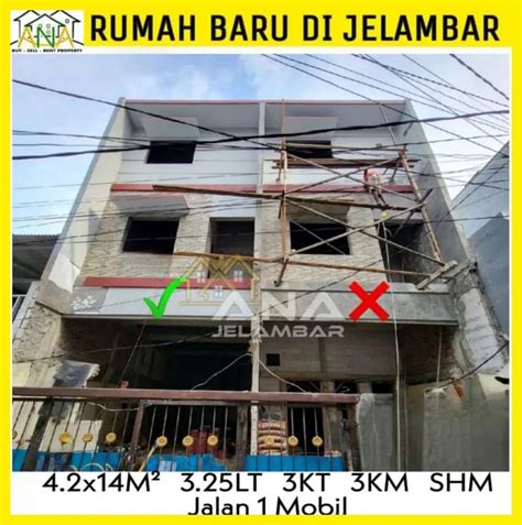 Ana Rumah Baru Murah Lantai Uk X M No Banjir Di Jelambar