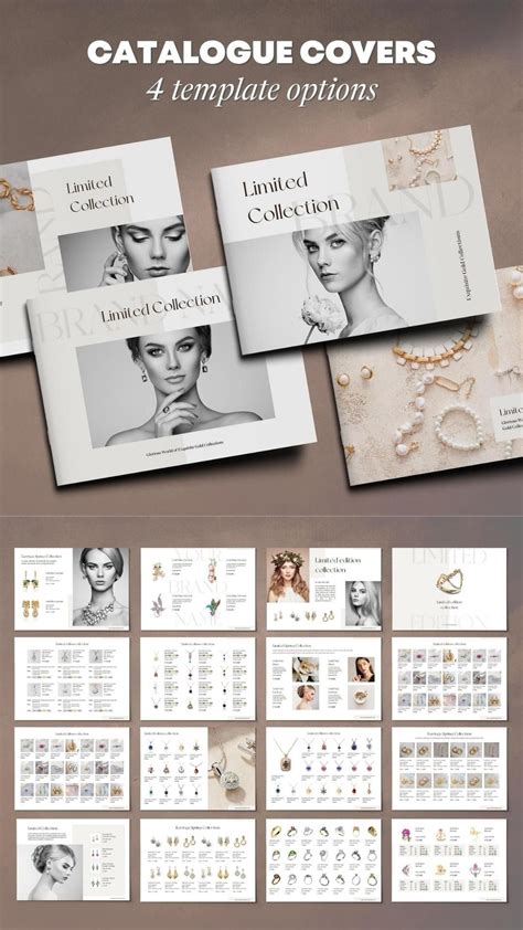 Jewelry Line Sheet Template Product Catalogue Price List And Service