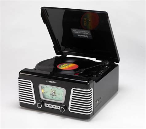 Steepletone Rx1 Roxy 1 Retro Music Centre With Record Player 1960s Style Turntable With Radio