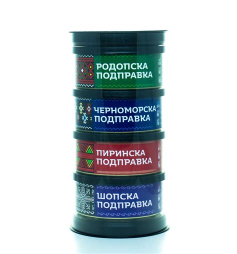 Подаръчен комплект 4 български микса