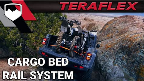 JT Uinta Cargo Bed Rail System TeraFlex YouTube