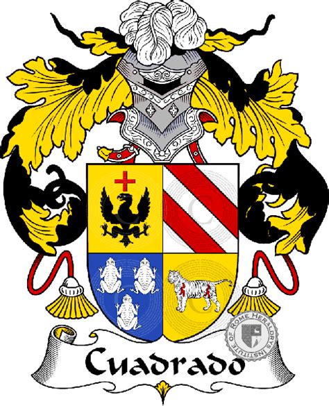 Cuadrado Familia Heráldica Genealogía Escudo Cuadrado