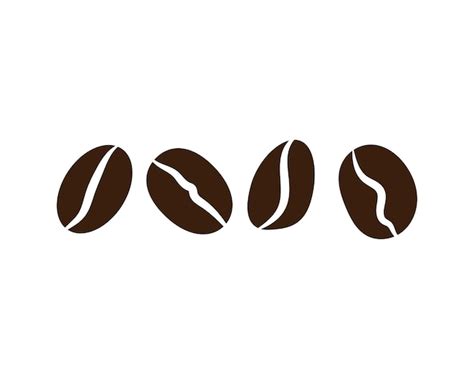 Premium Vector Coffee Bean Icon Vector