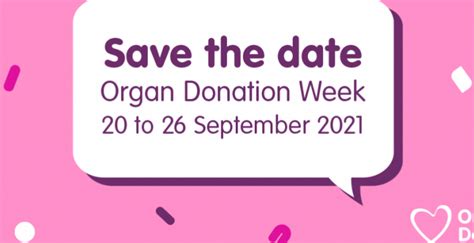 Organ Donation Week 2021 Healthwatch Wiganandleigh