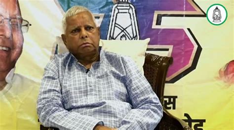 Rjd Chief Lalu Prasad Yadav To Be Airlifted To New Delhis Aiims India News The Indian Express