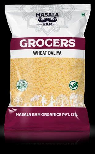 Brown Wheat Daliya Packaging Size 500gm High In Protein At Rs 38 Kg